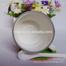 Best sale printed custom enamel mug for promotion gift
